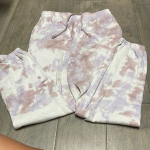 Tie dye sweat pants, size small for juniors.